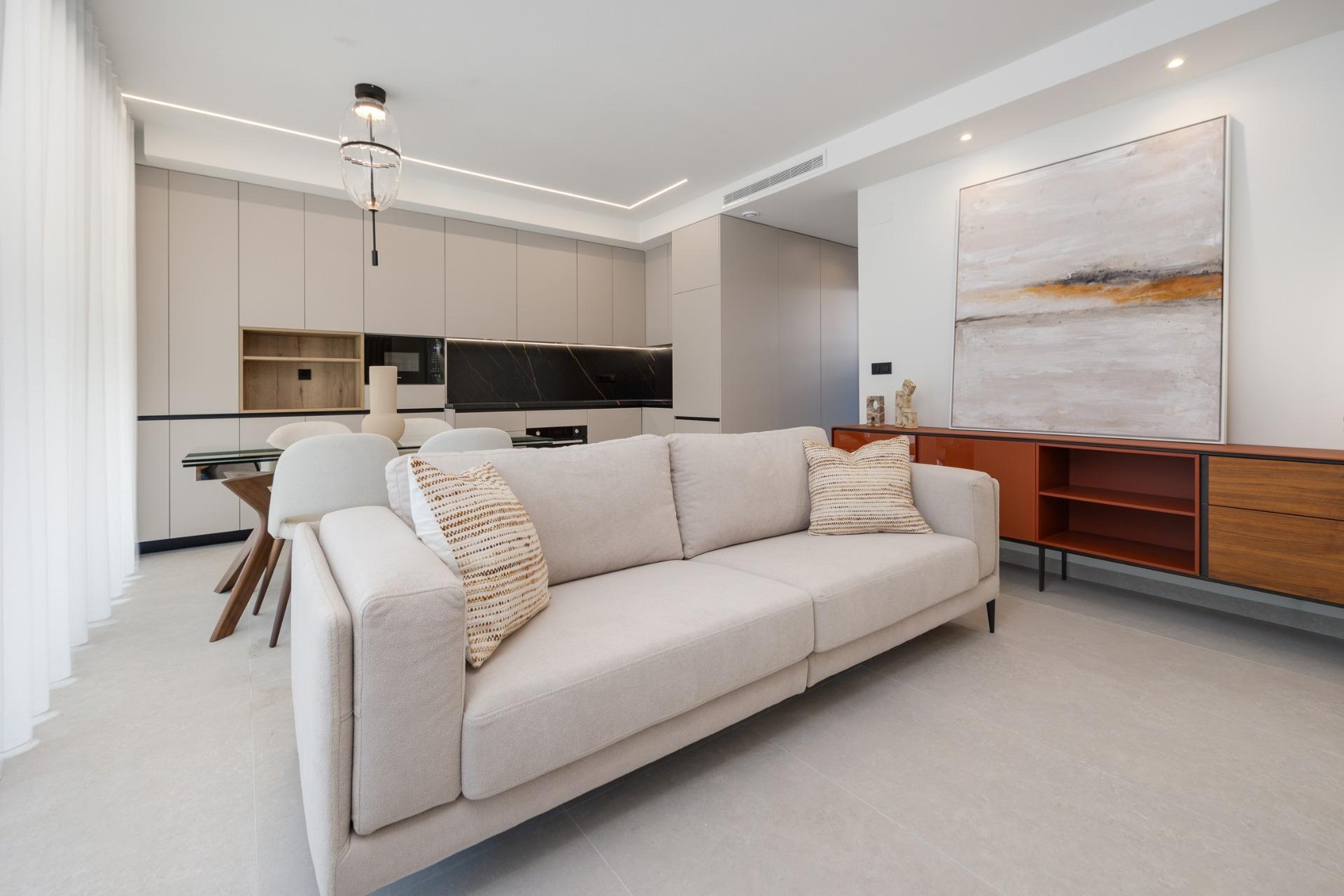 Modern new build apartments near the beach and marina in guardamar del segura