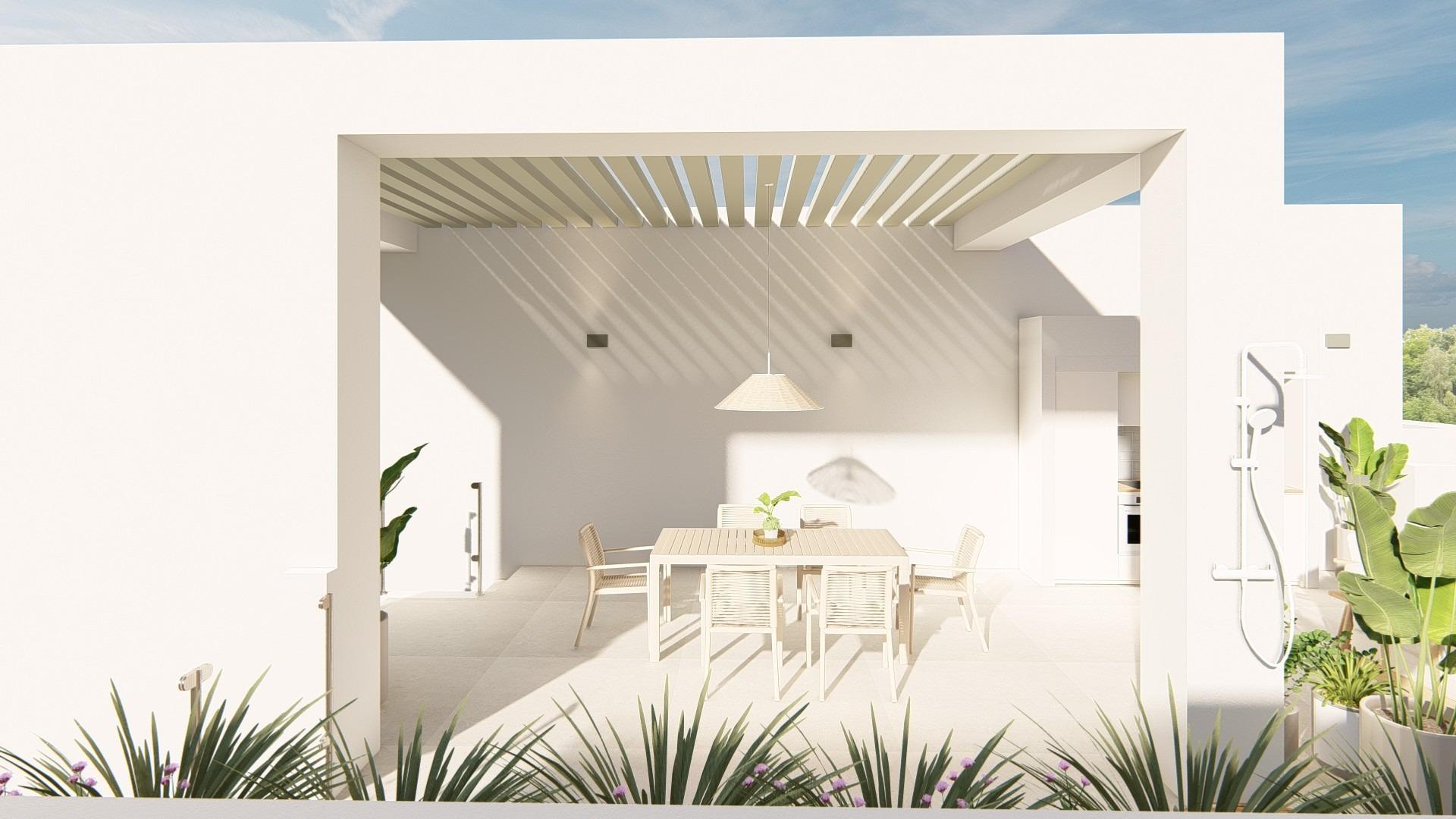 New build resort apartments at la serena golf-los alcazares near the beach