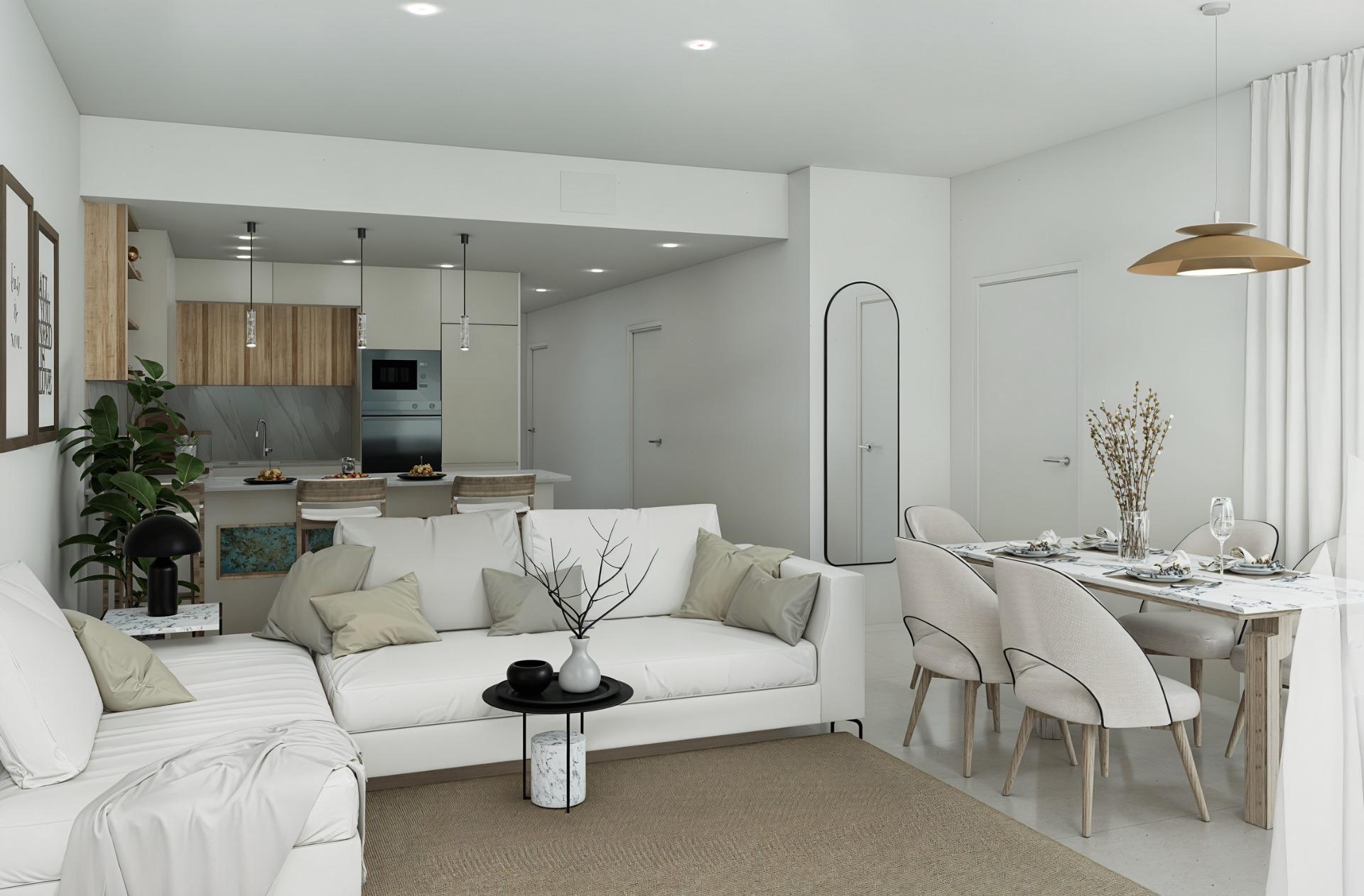 New build villas near la serena golf and the beach in los alcázares