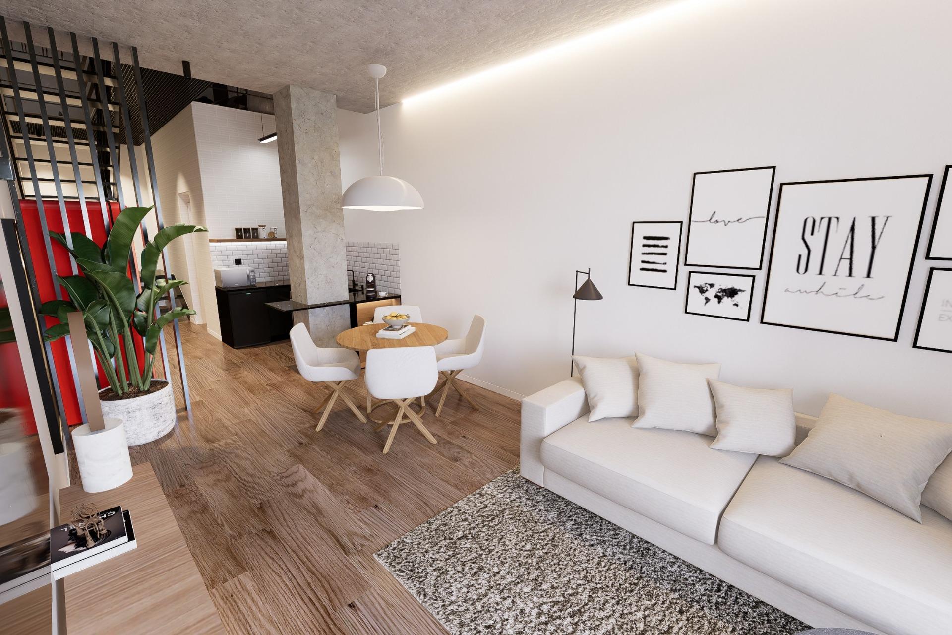 Modern duplex loft apartments in the heart of alicante