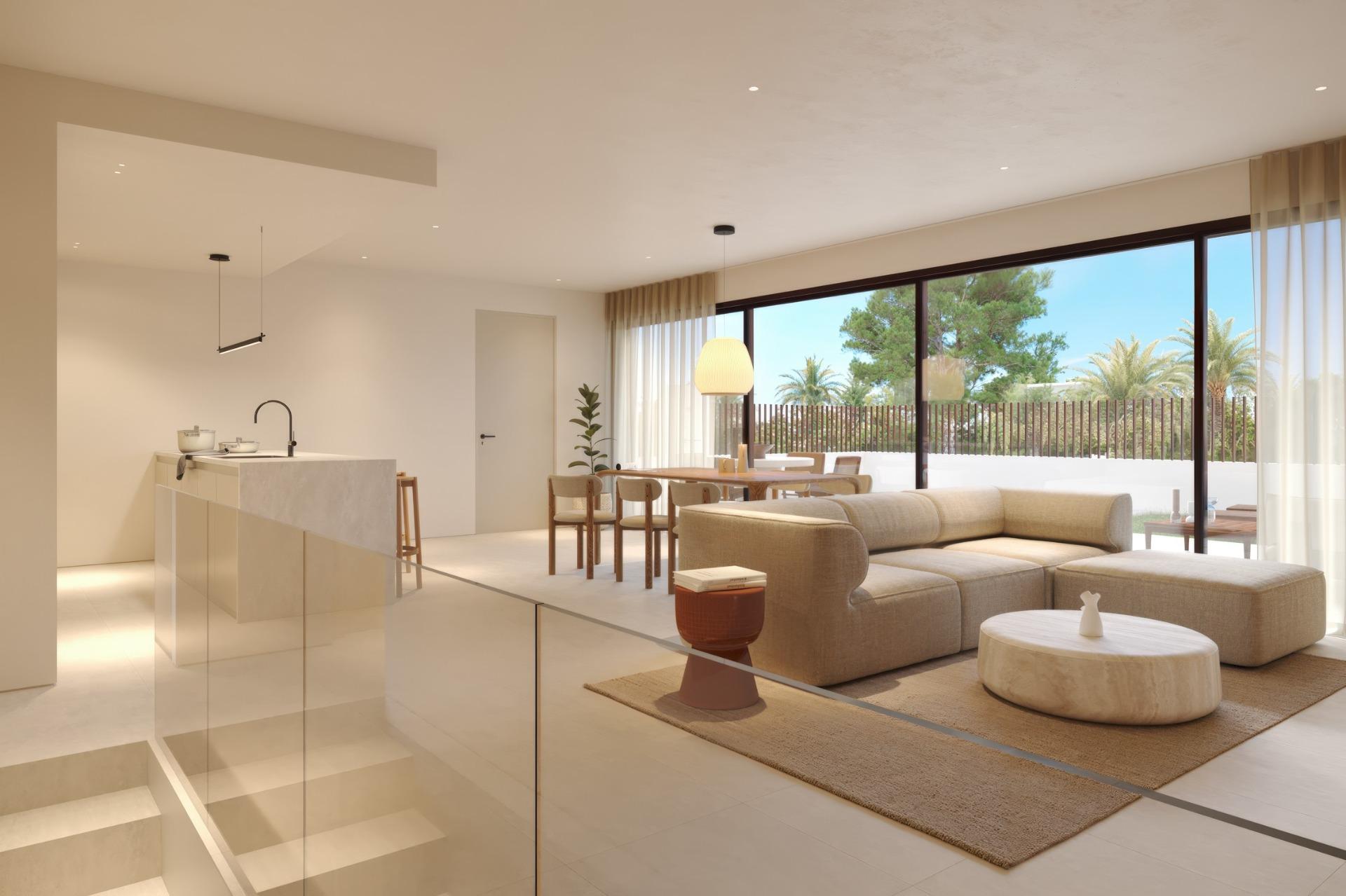 New build corner quad villas with private pool in dolores, alicante