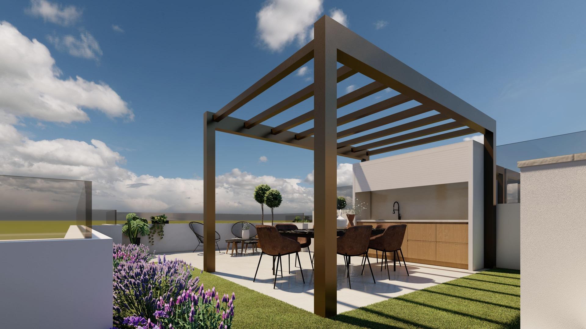 New build bungalows in san pedro del pinatar modern living near the beach