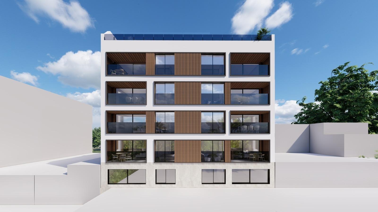 Modern new build apartments in the center of guardamar del segura