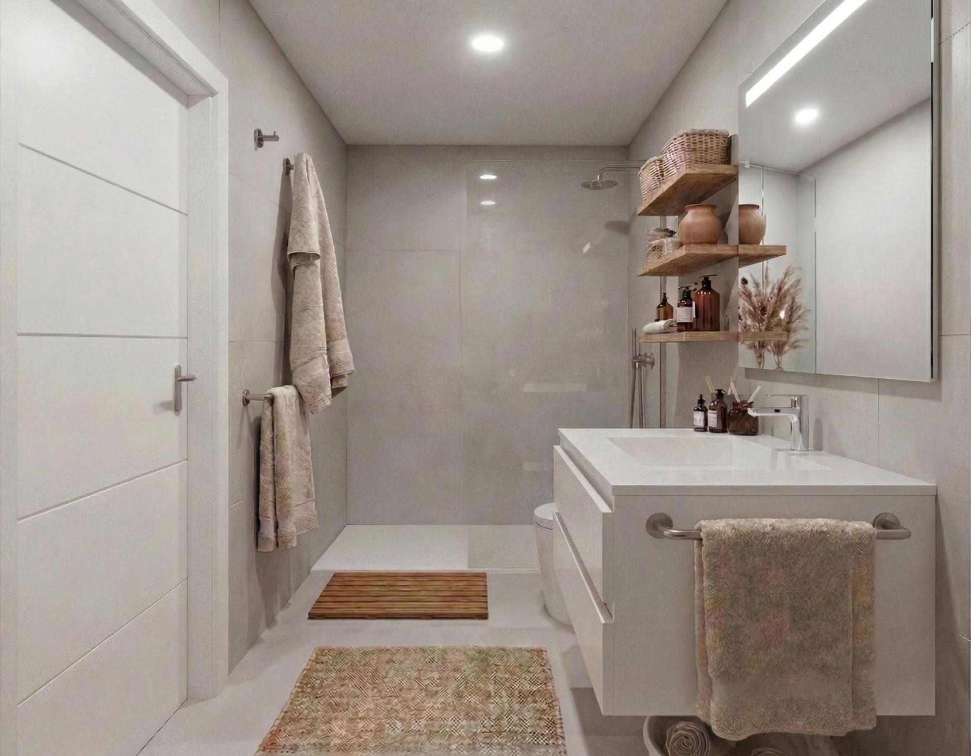 New build villas in camposol golf (mazarron-murcia) with private solarium and basement