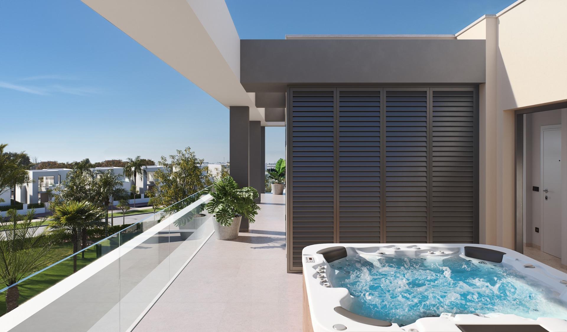 New build residential in private gated resort in province of murcia