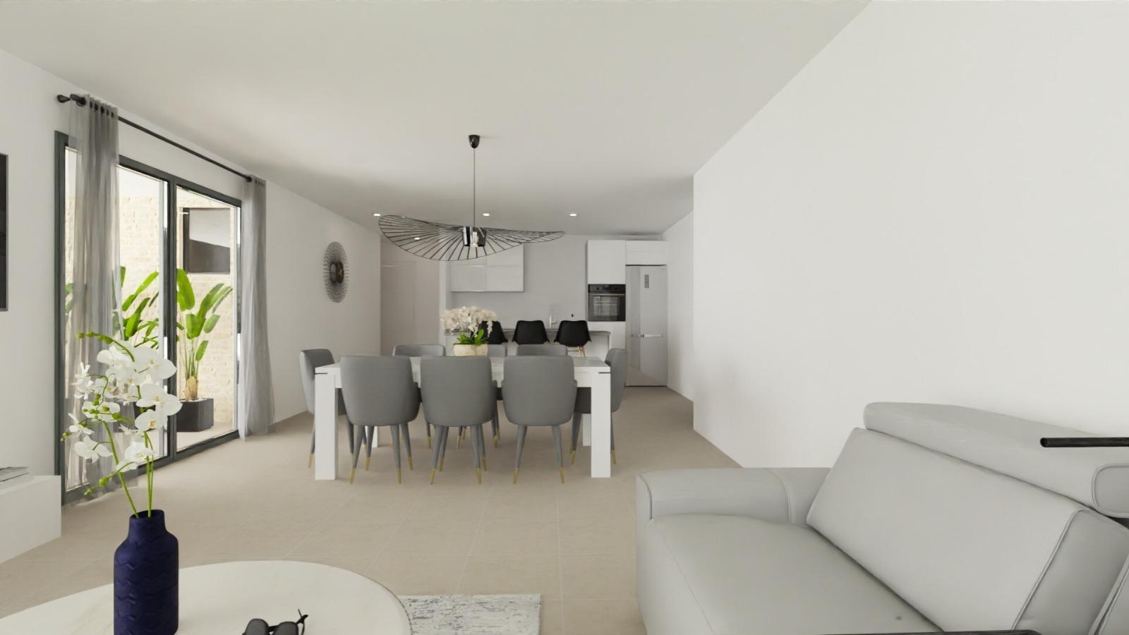 Newly built villas with private pool in monforte del cid