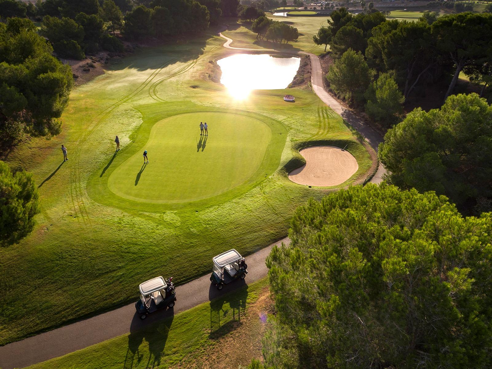 New construction villas on the frontline of lo romero golf