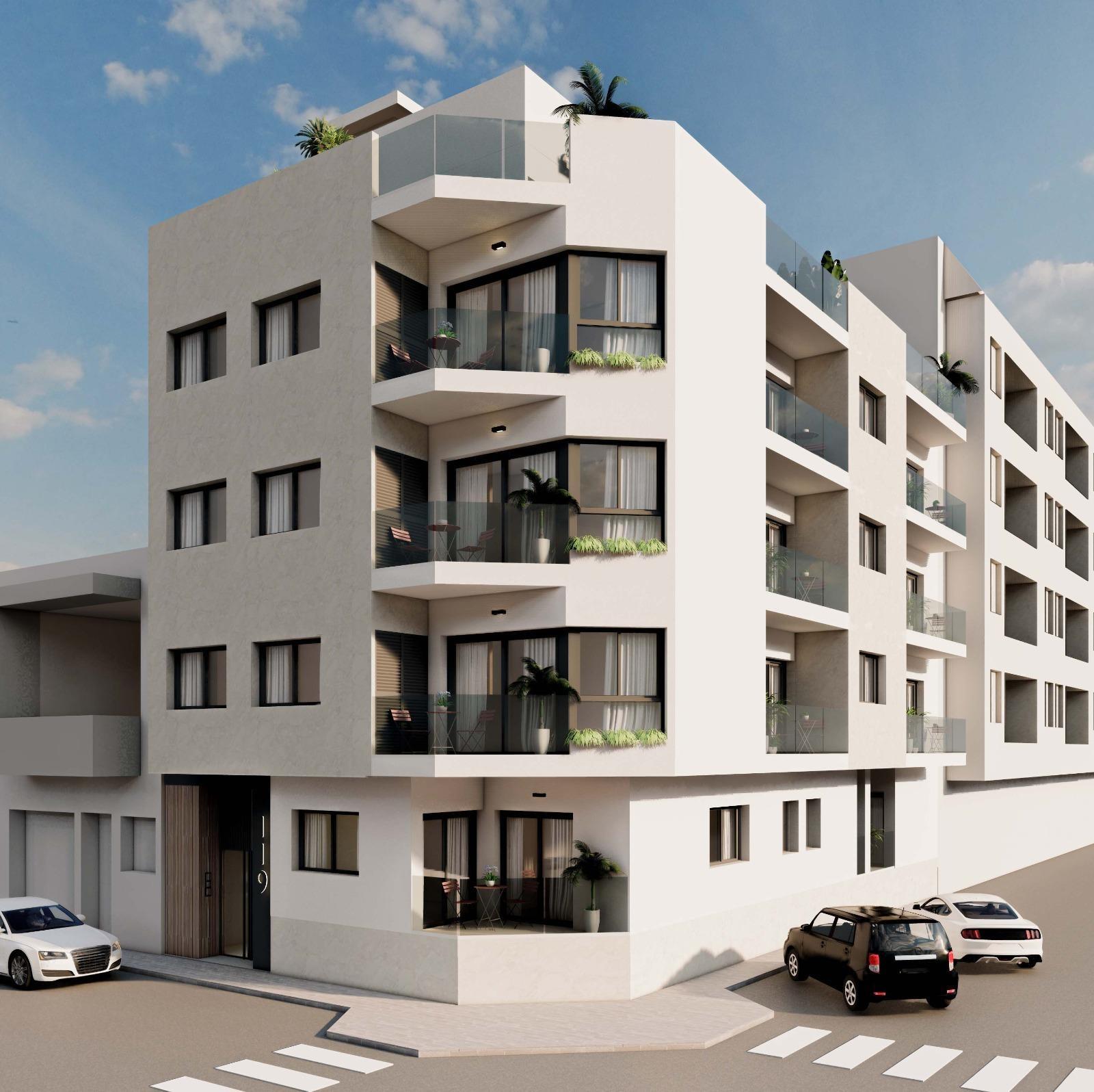Modern new build apartments in guardamar del segura near the beach