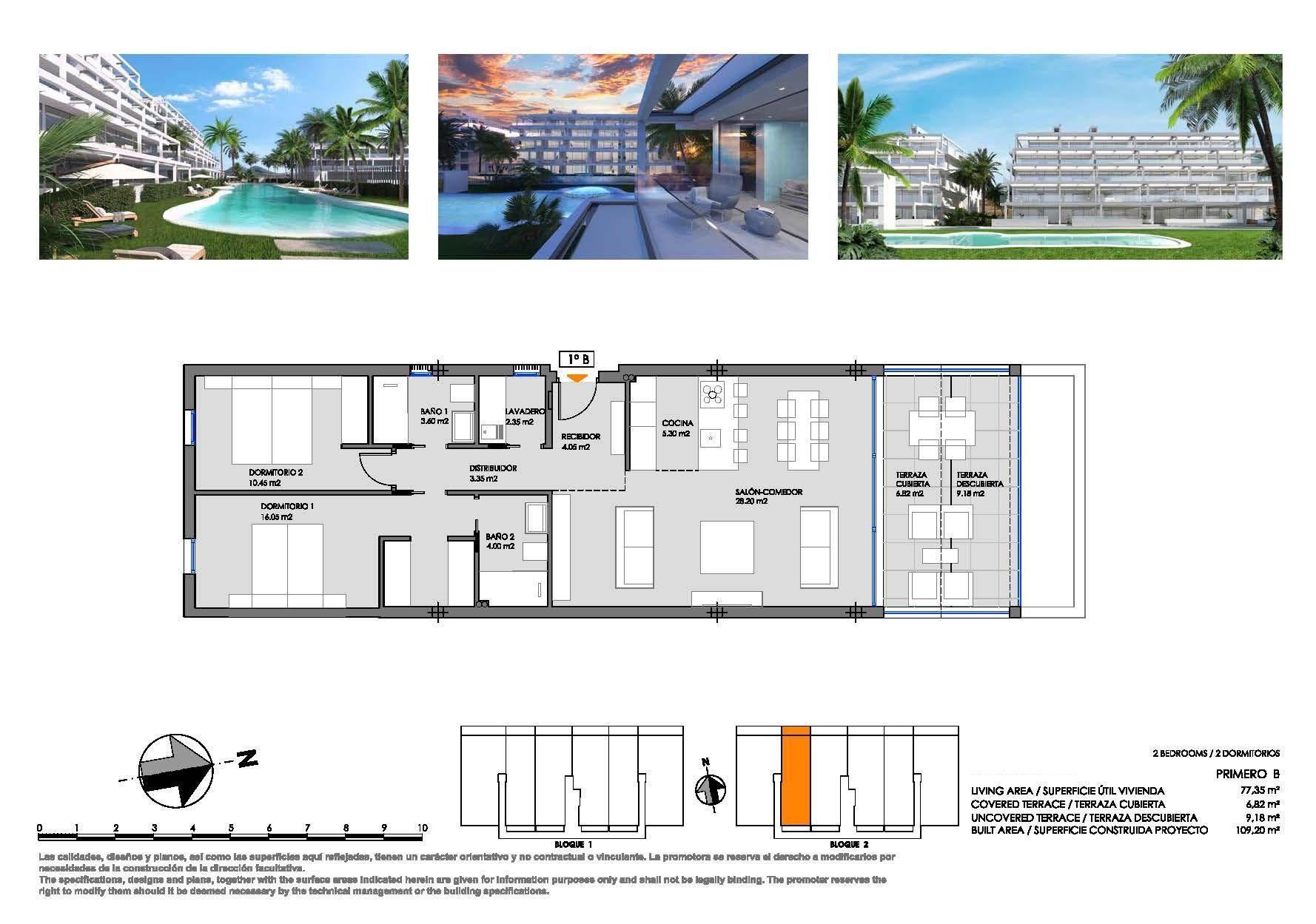 New build residential complex in mar de cristal