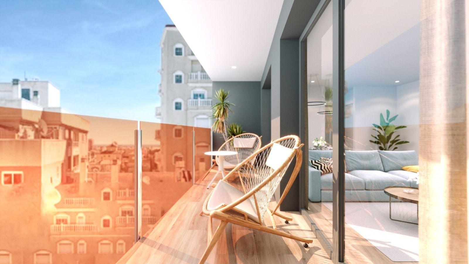 Modern new build apartments in central torrevieja costa blanca