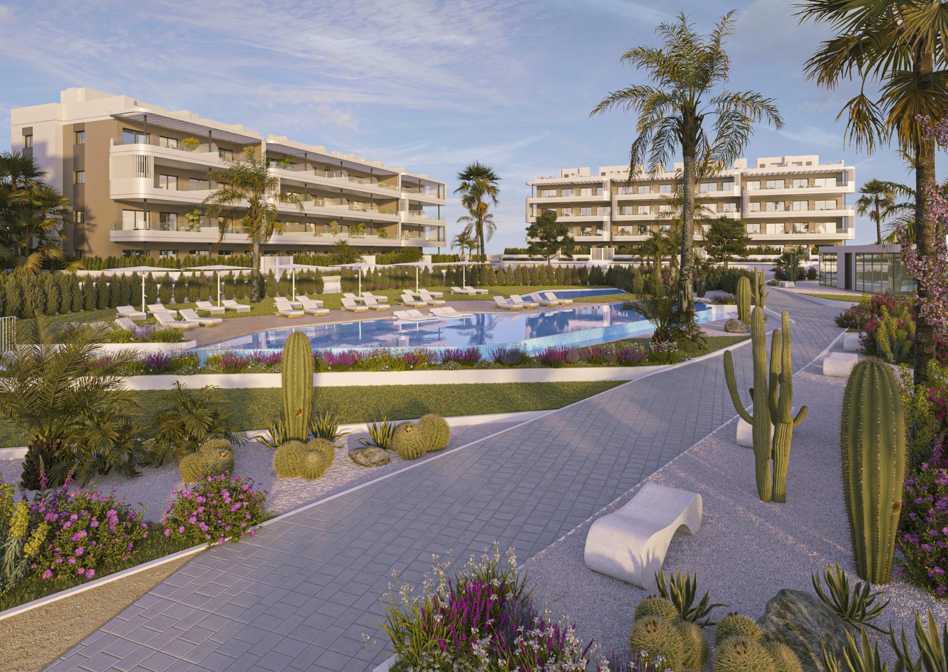 Modern new build apartments in la hoya, torrevieja