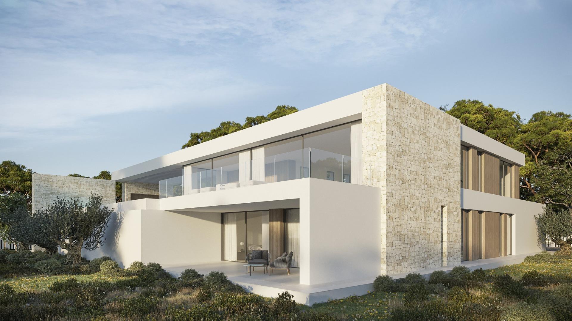 Luxury new build villas for sale in moraira-teulada near the sea