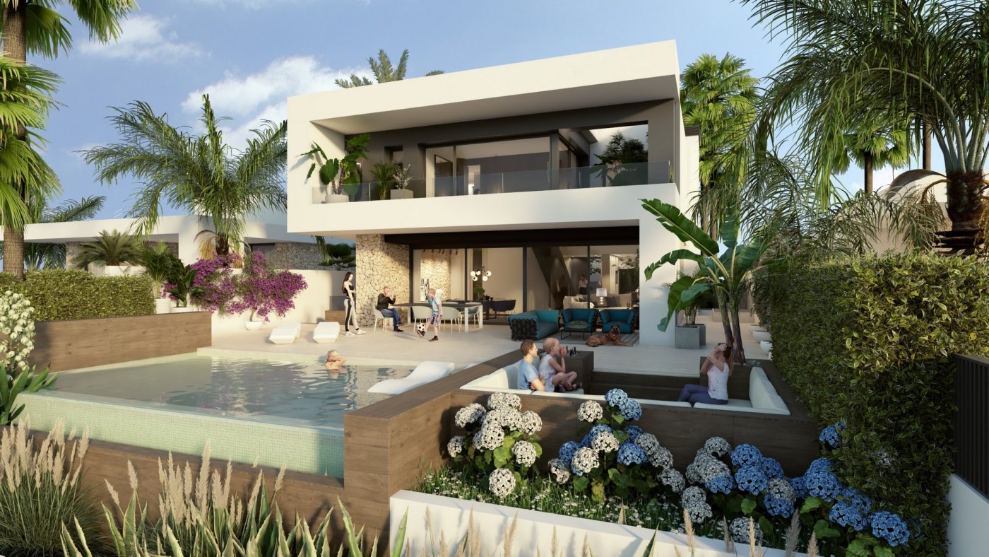 Exclusive new build frontline golf villas at la finca golf resort