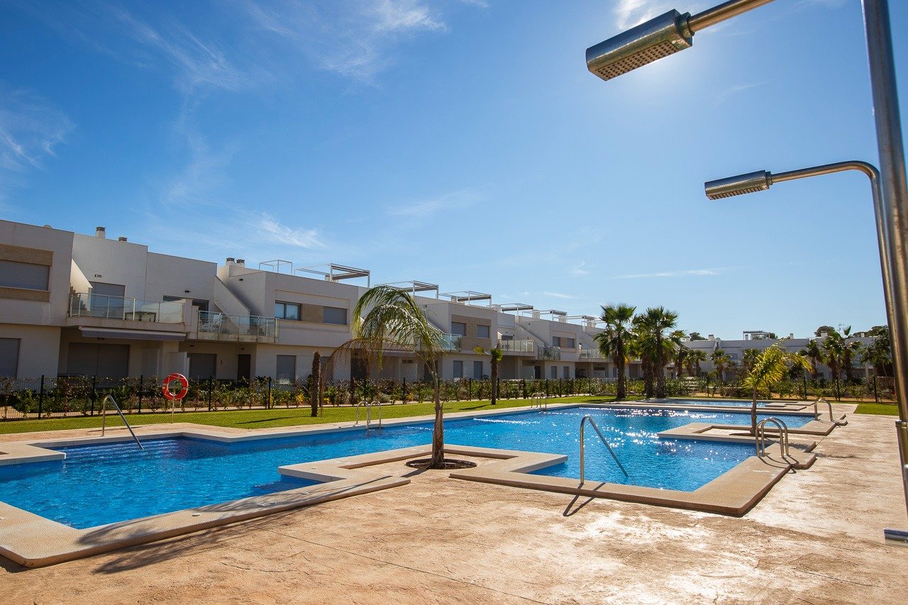 New build residential of bungalow apartments in vistabella