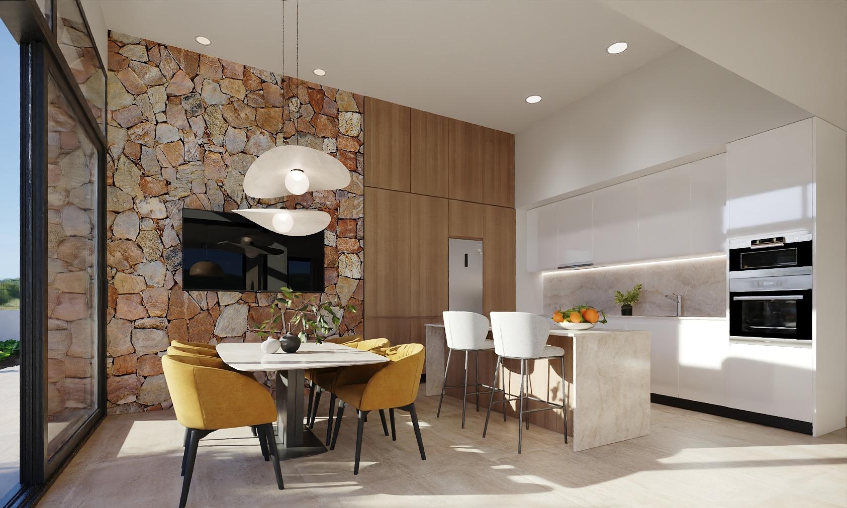 New build villas in hacienda del Álamo golf resort, murcia