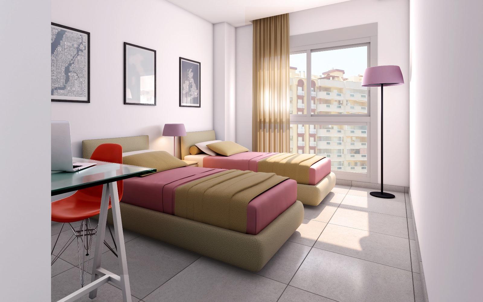 New build residential complex in la manga