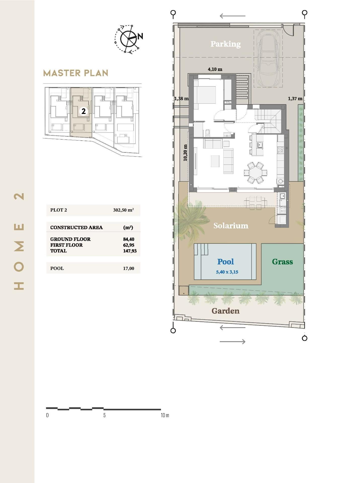 Modern new build villas near the beach in santiago de la ribera