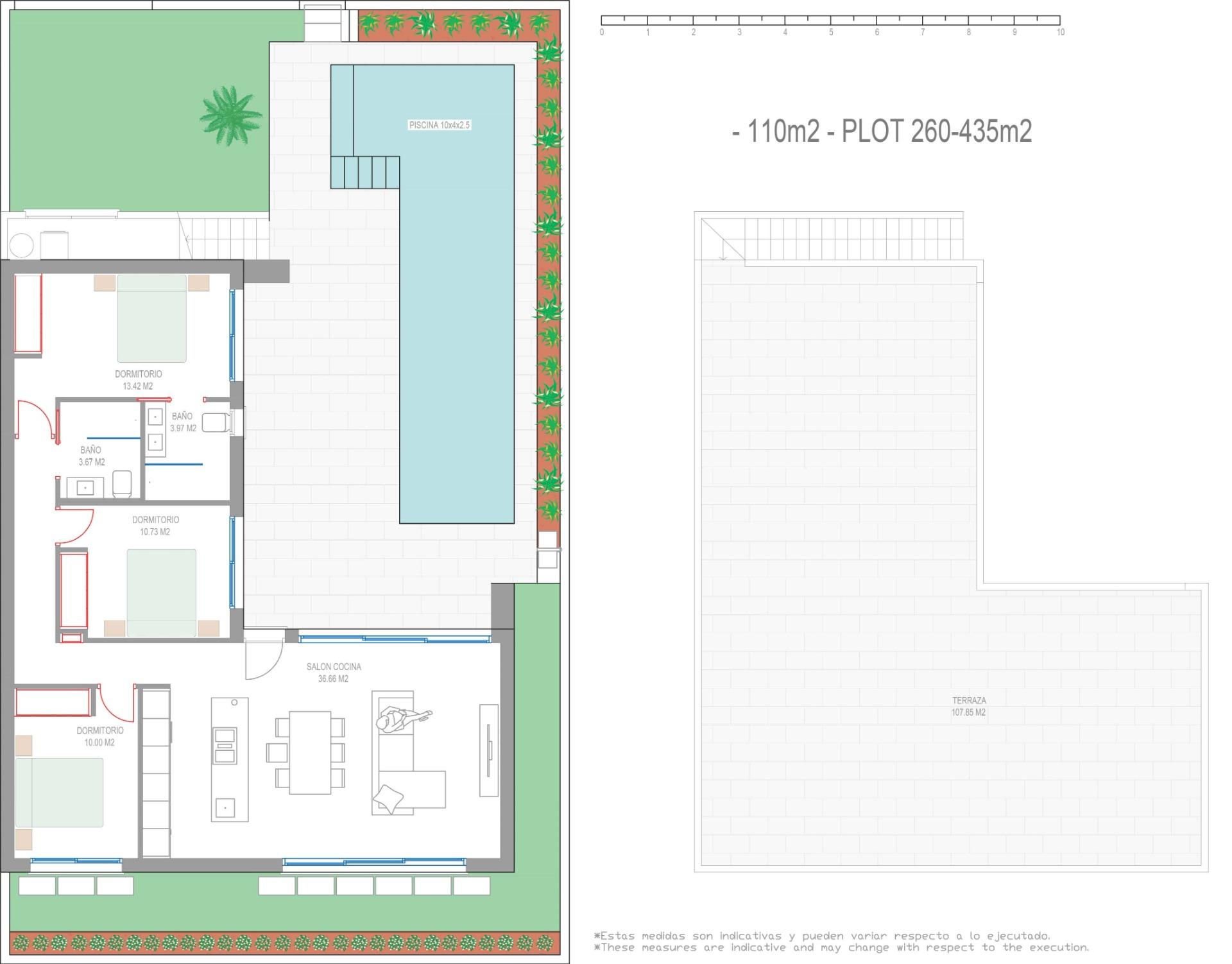 New build villas in san javier