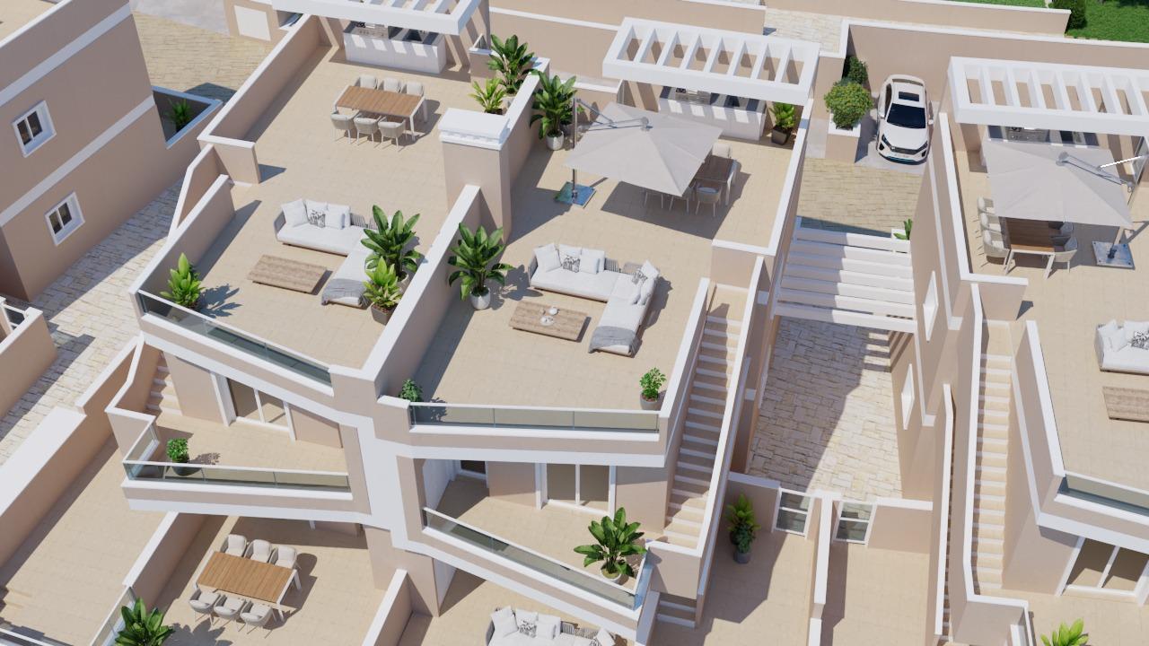 New build bungalows in lo romero golf resort, pilar de la horadada