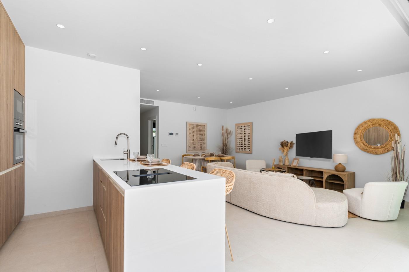 New build townhoses in los alcazares