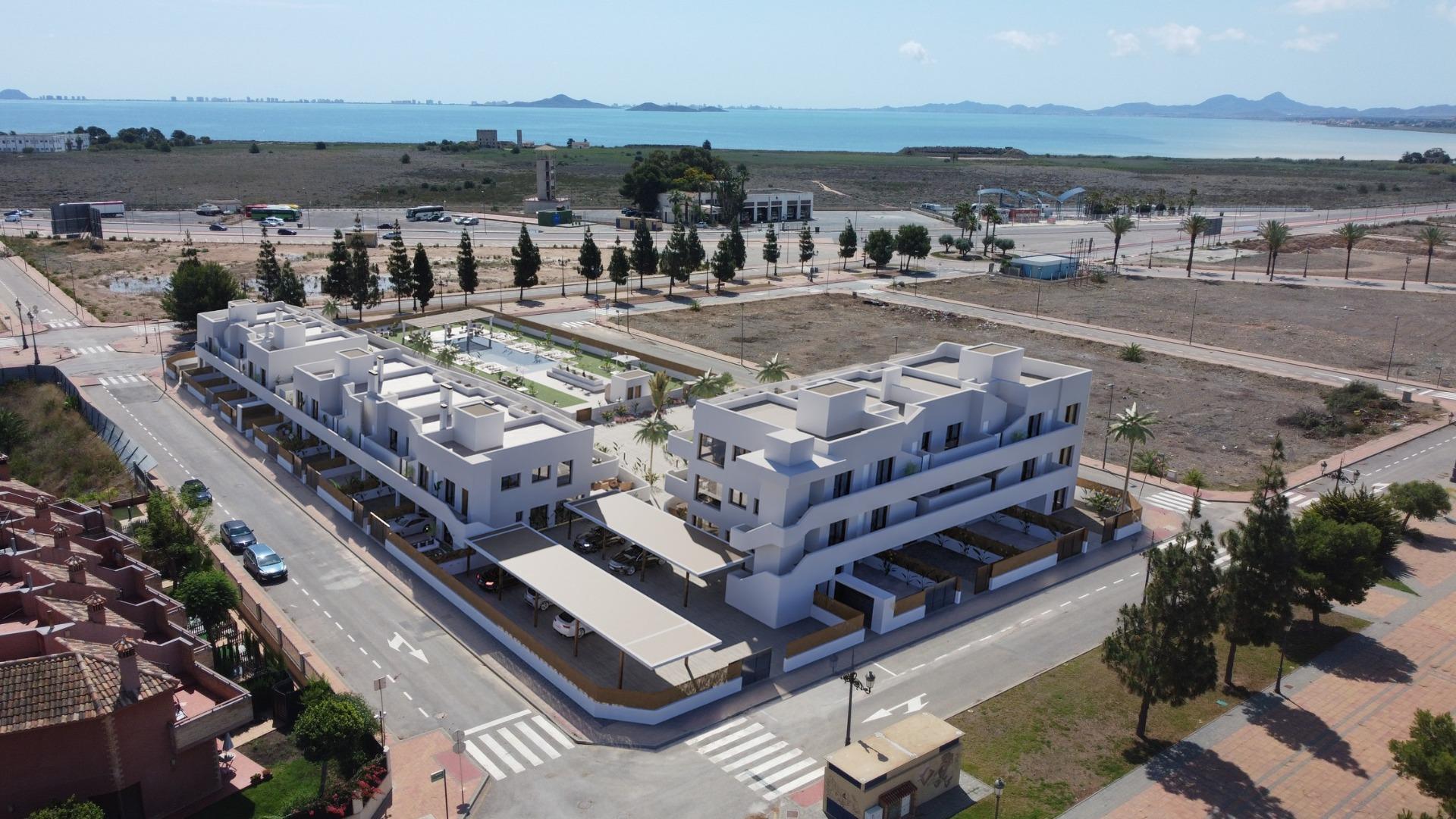 New build residential complex near serena golf and the mar menor in los alcazares