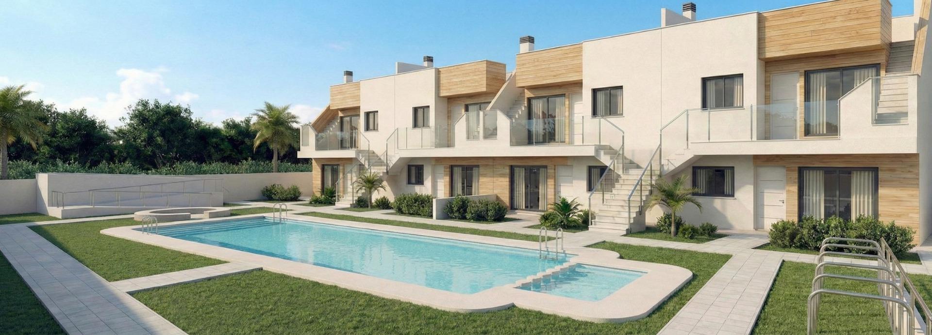 Modern apartments and penthouses with solarium in san javier near mar menor