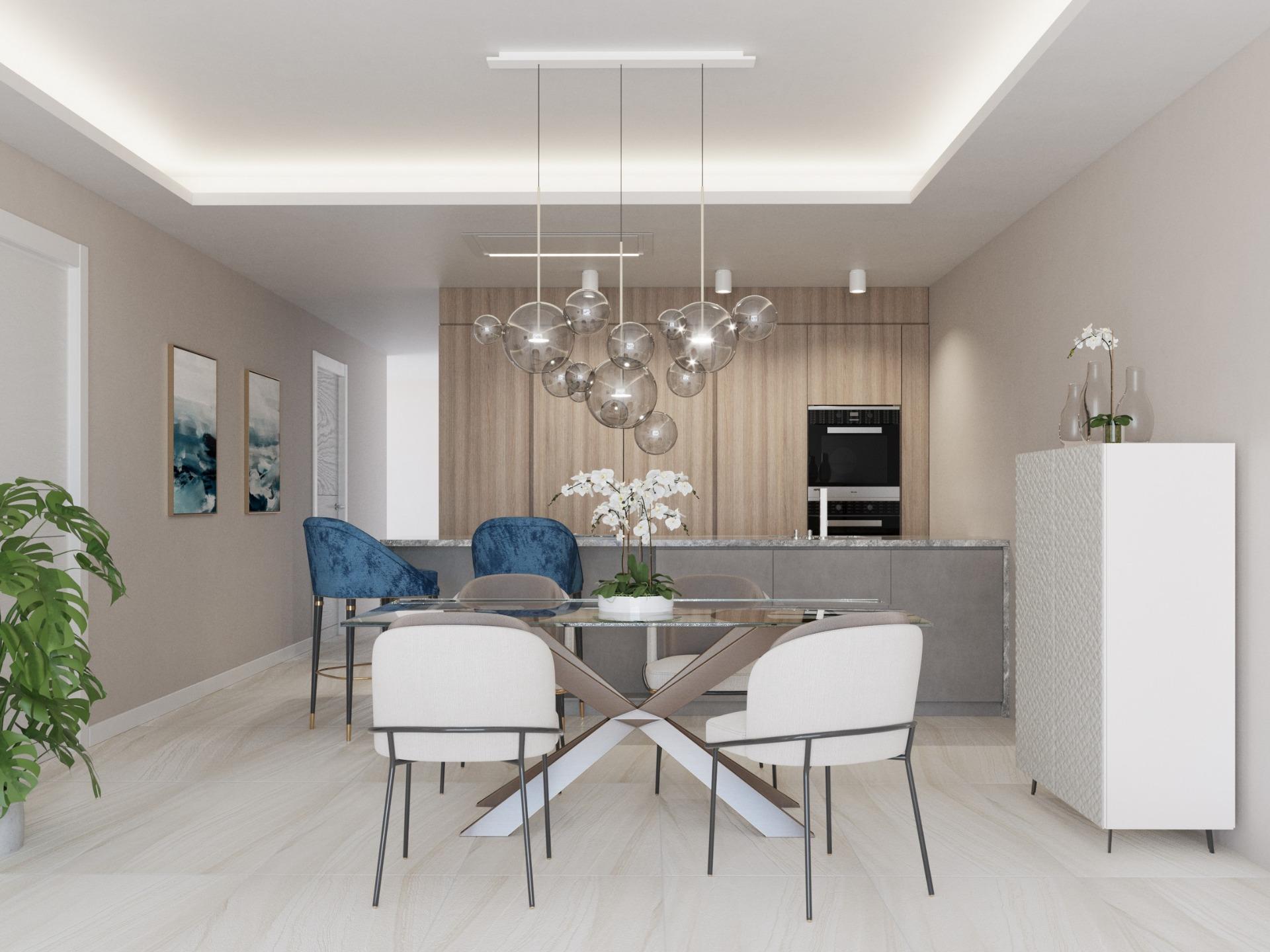 Modern new build apartments in the center of guardamar del segura