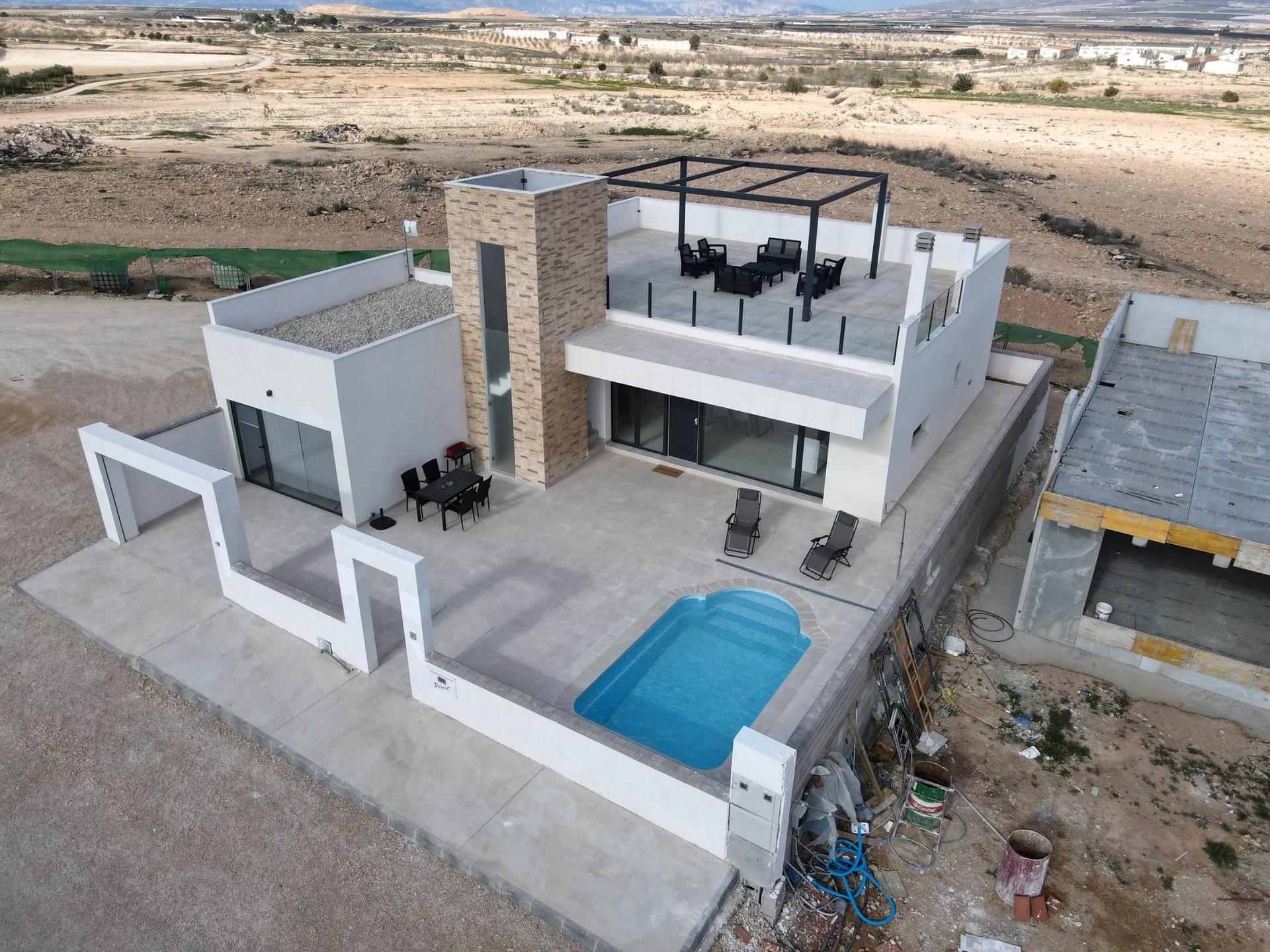 New build townhouses in fuente alamo, murcia