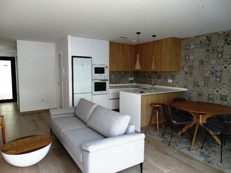 New build 4 semi-detached villas in pilar de la horadada