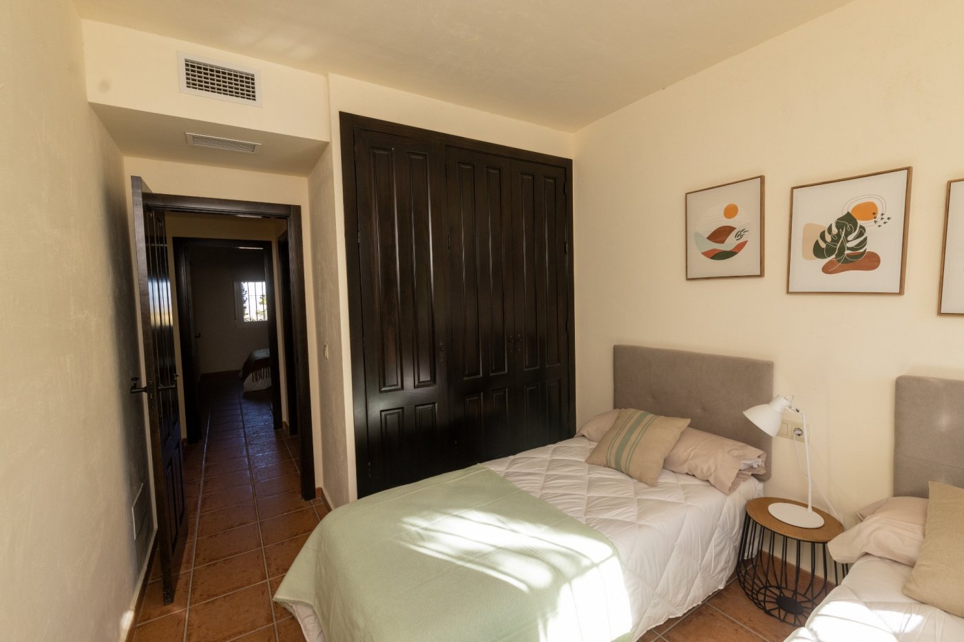 Key ready semi-detached villa in fuente alamo, murcia