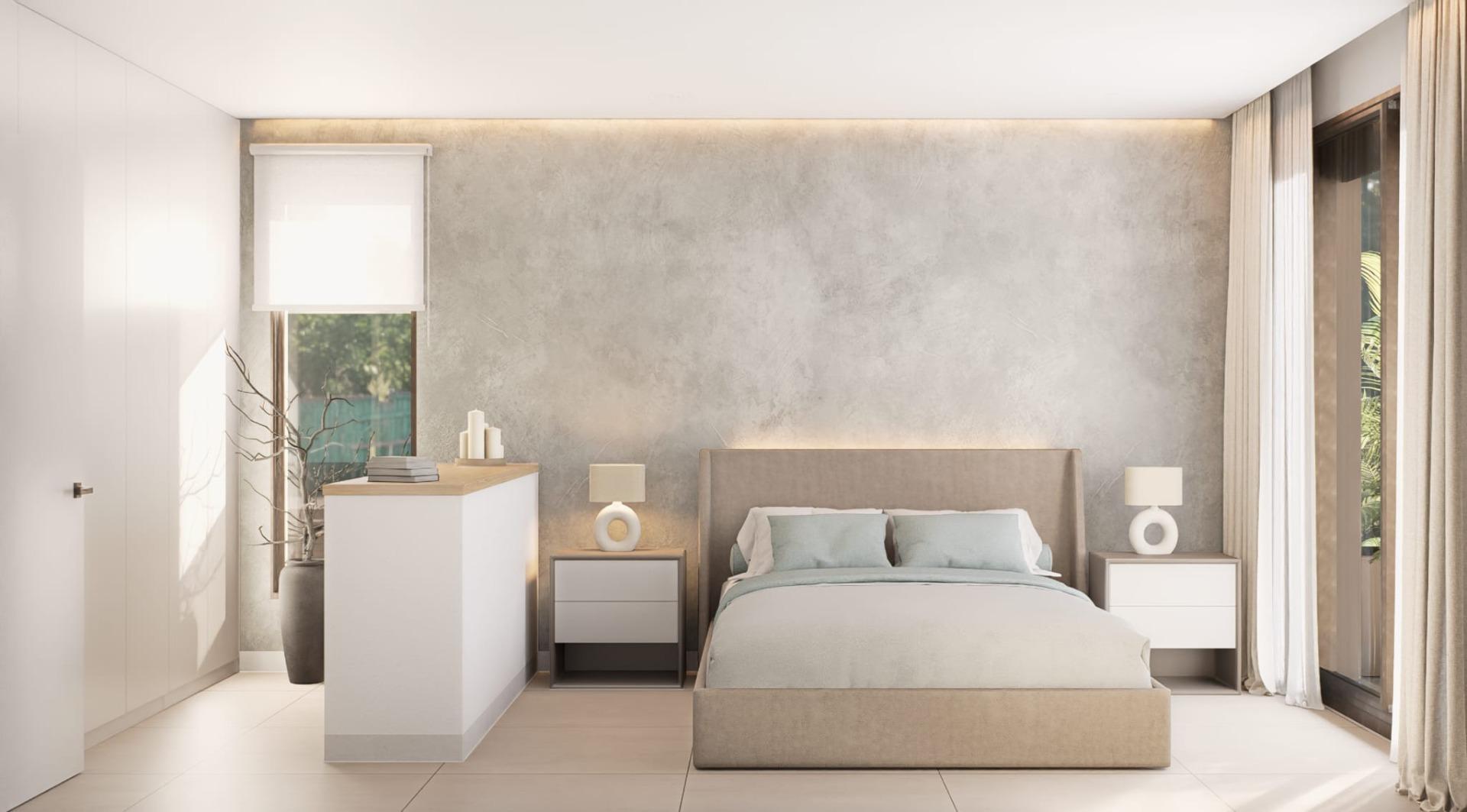 New build villas with private pool in pilar de la horadada near the beach