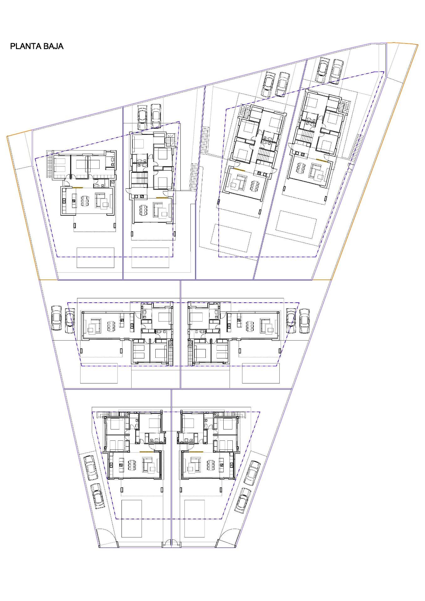 New-build one-story villas with private pool in torrevieja