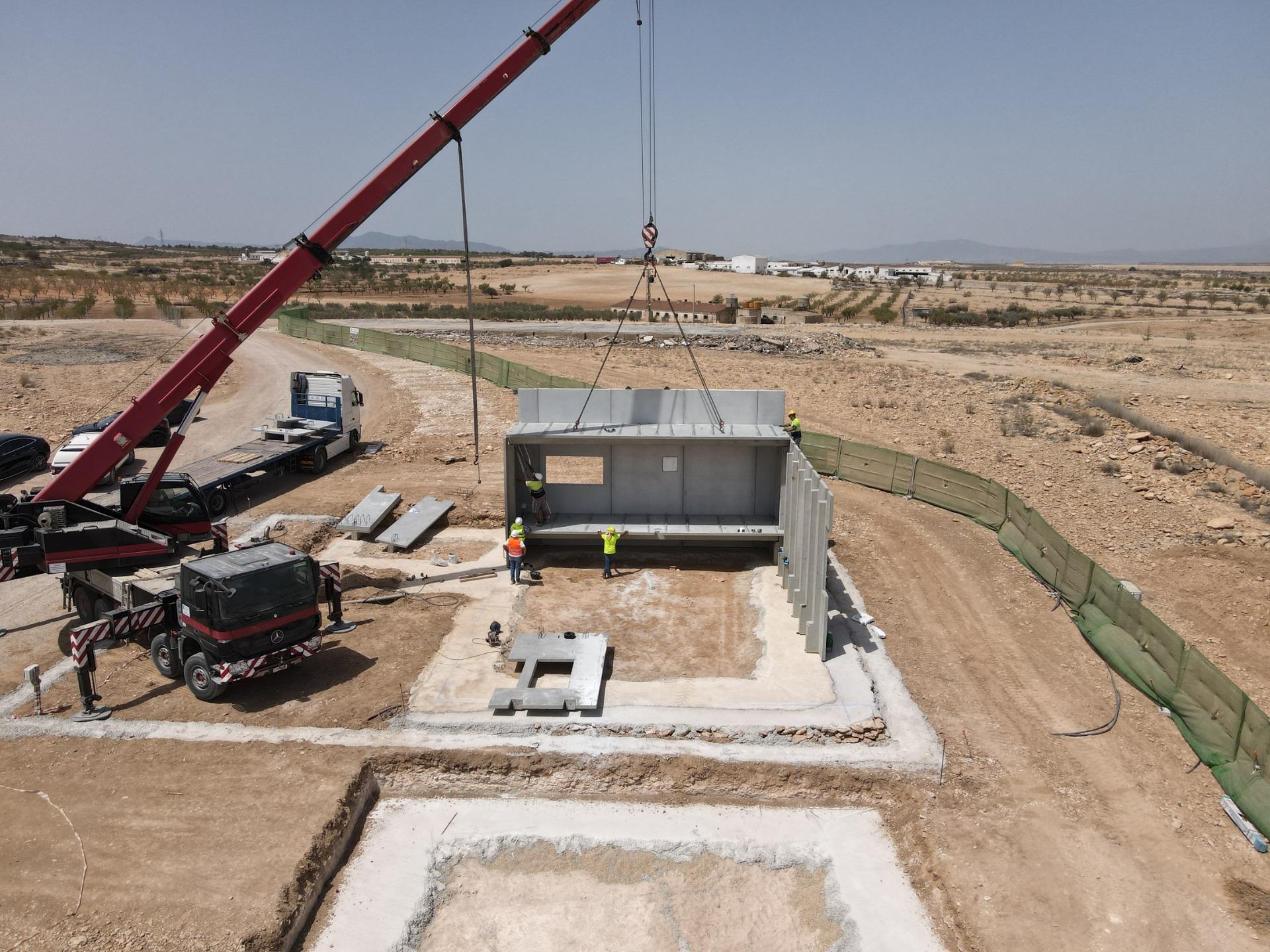 New build bungalows in fuente alamo, murcia