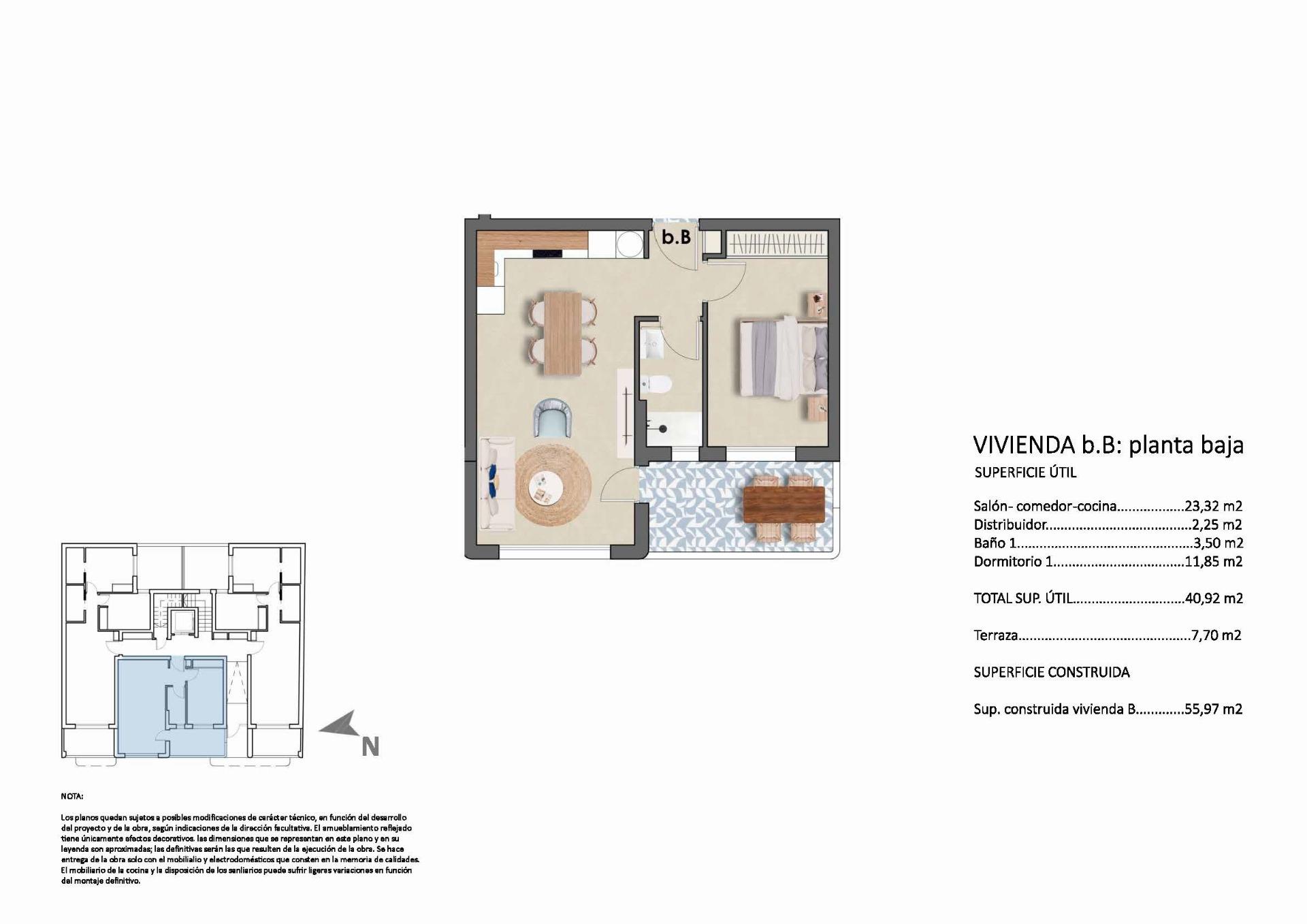 New mediterranean apartments just 140 metres from the beach in torre de la horadada