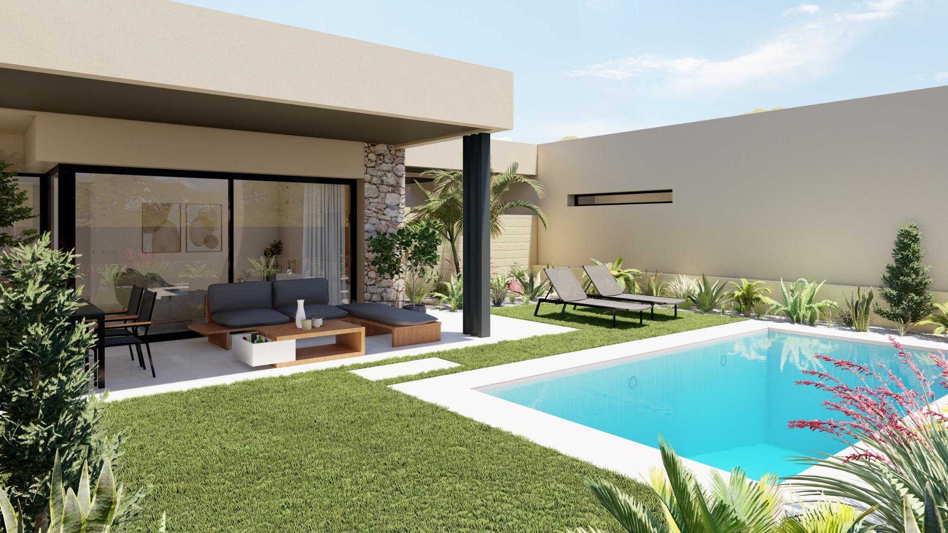New build villas in altaona golf resort, murcia