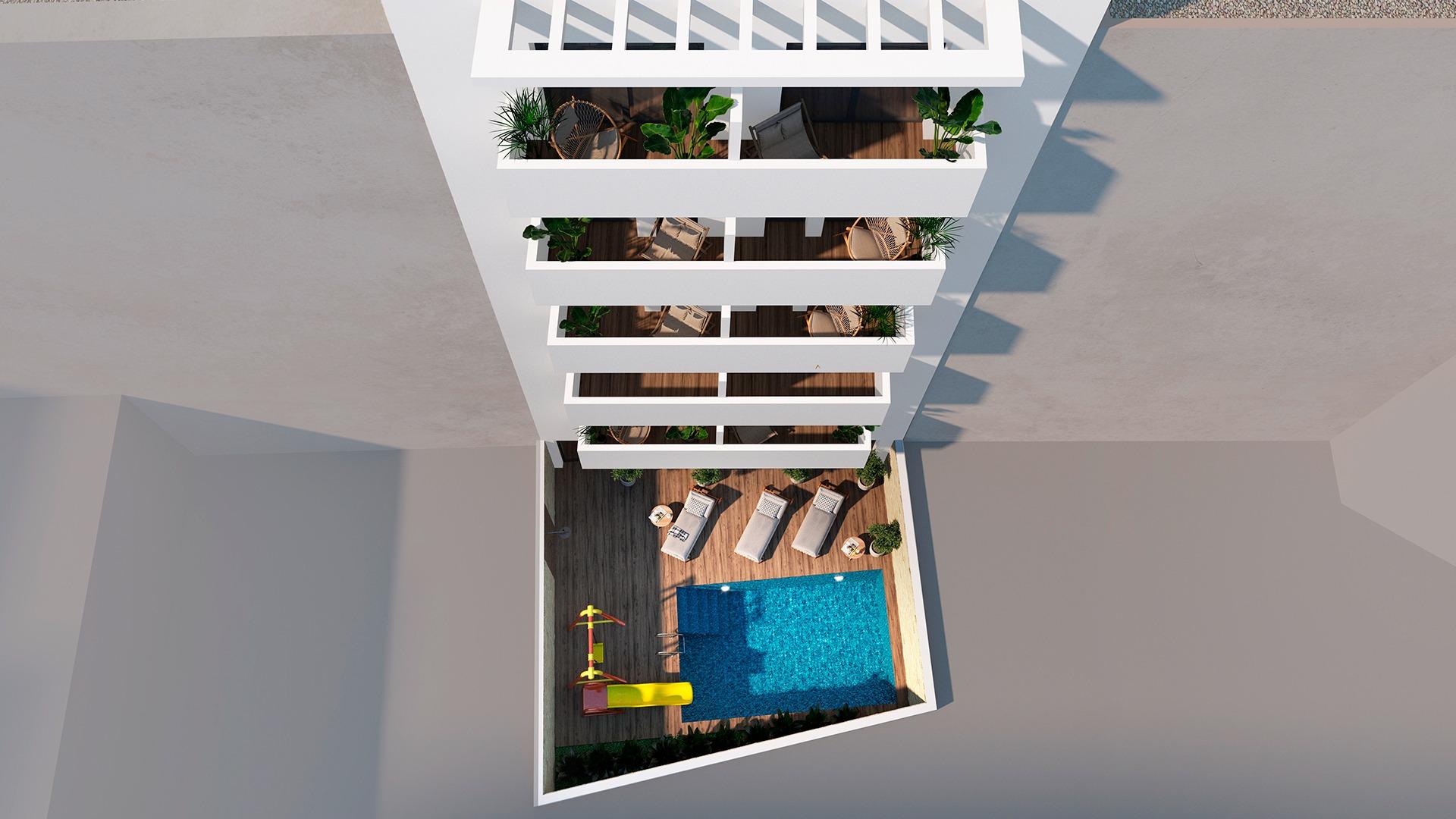 Modern apartments just 250m from playa del cura in torrevieja