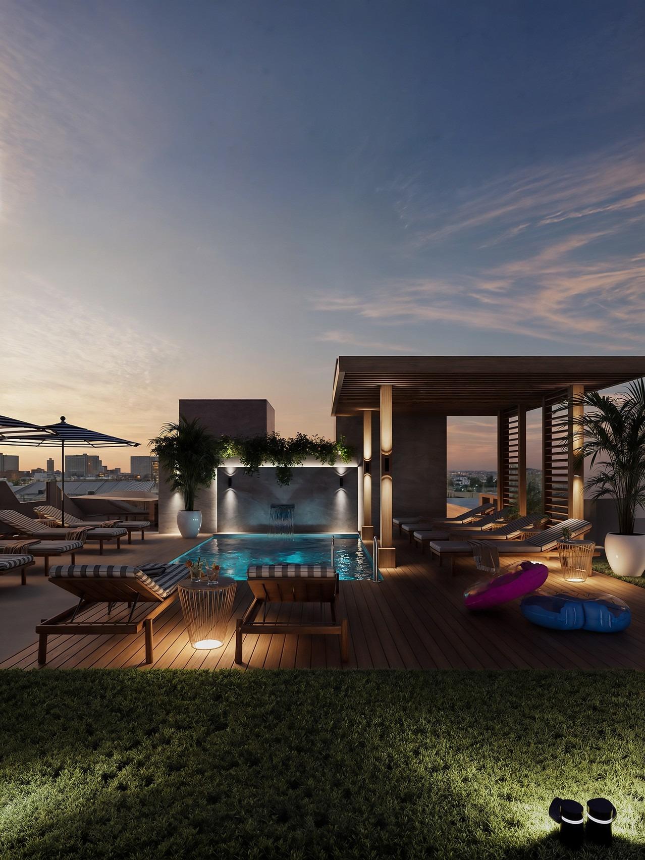 New build apartments with rooftop pool just 600 m from the beach in guardamar del segura