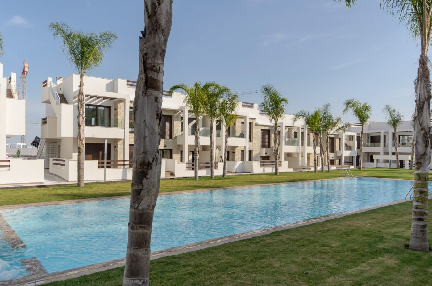 New build residential of bungalow apartments in los balcones, torrevieja