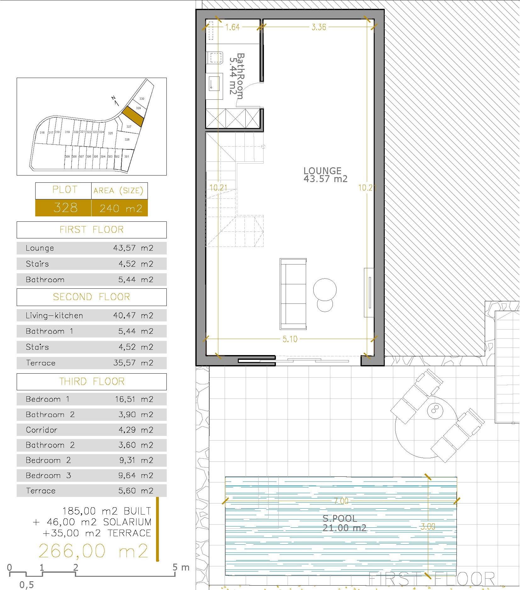 New build modern villas in villamartin