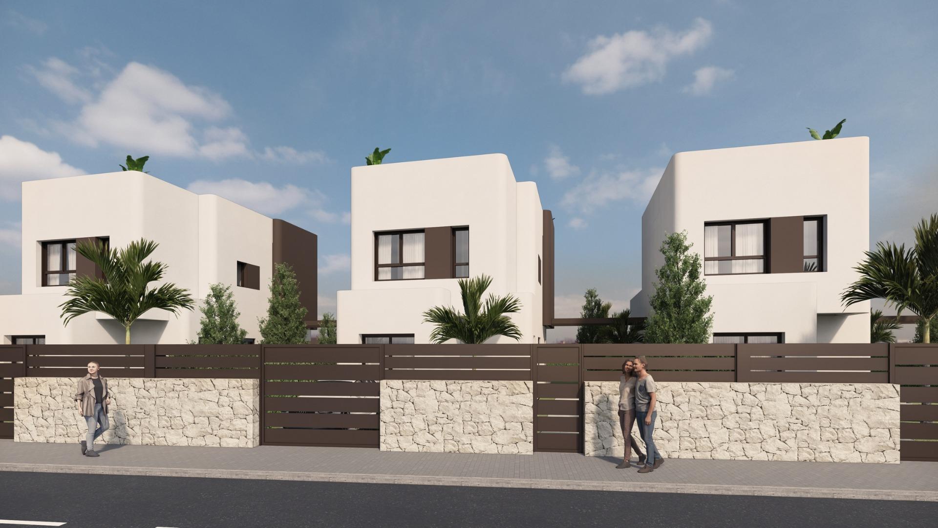 New construction villas on the frontline of lo romero golf