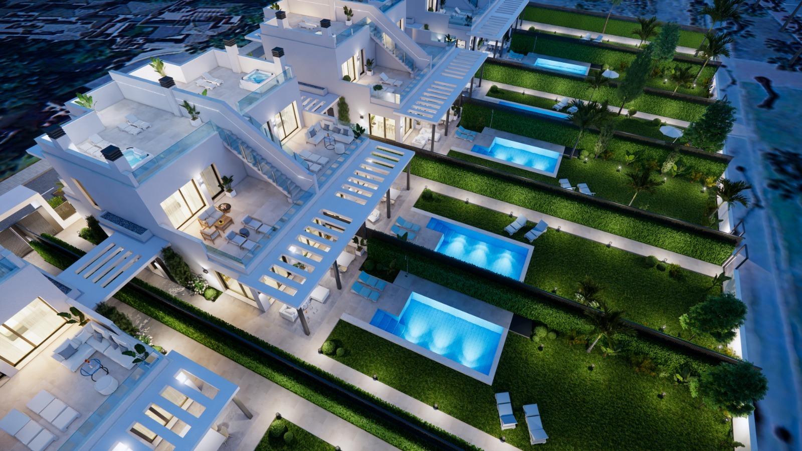 Luxury New Construction Villas on the Waterfront in Los Alcázares