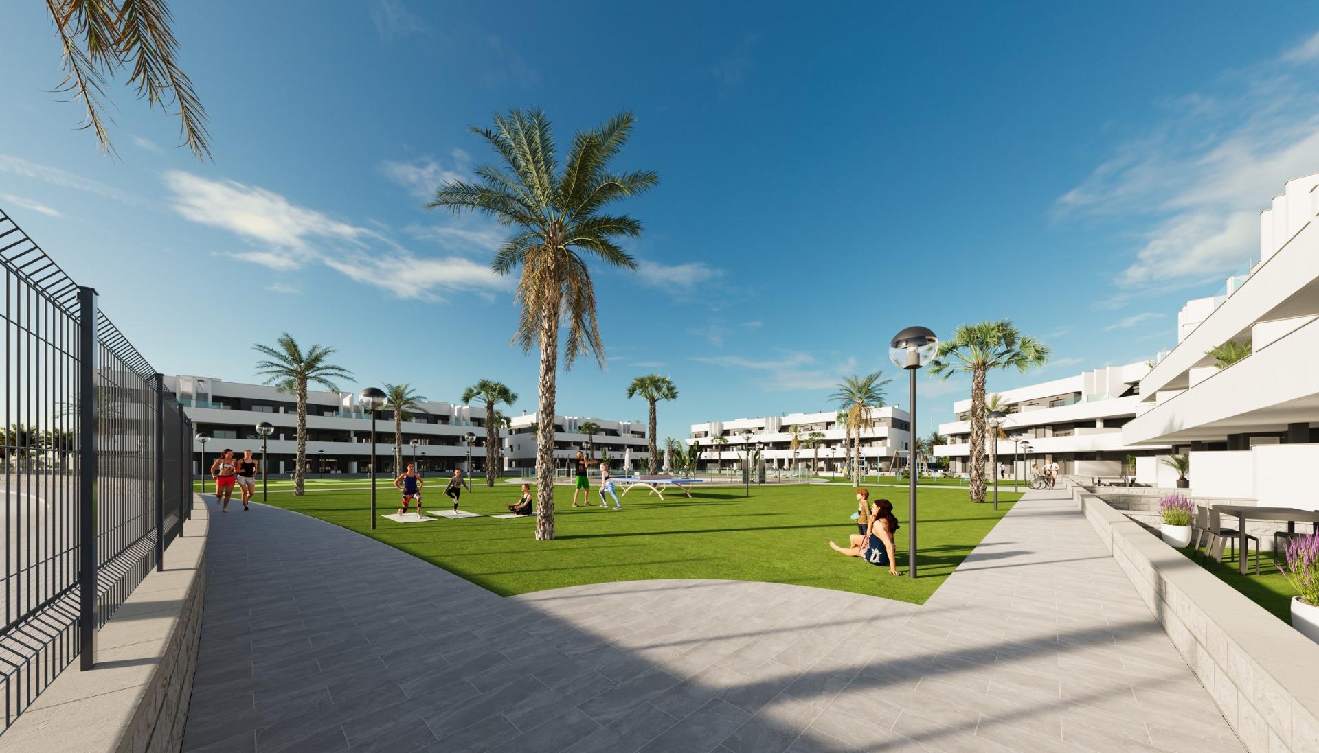 New build tourist licensed apartments with lagoon views in el raso guardamar del segura