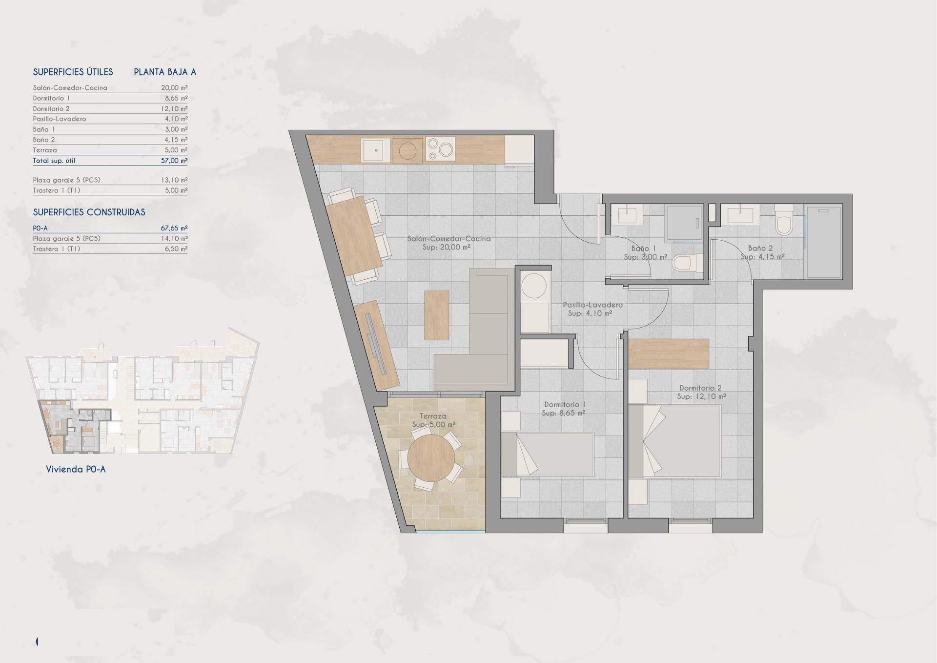 New build apartments for sale in lo pagan (san pedro del pinatar) near the beach