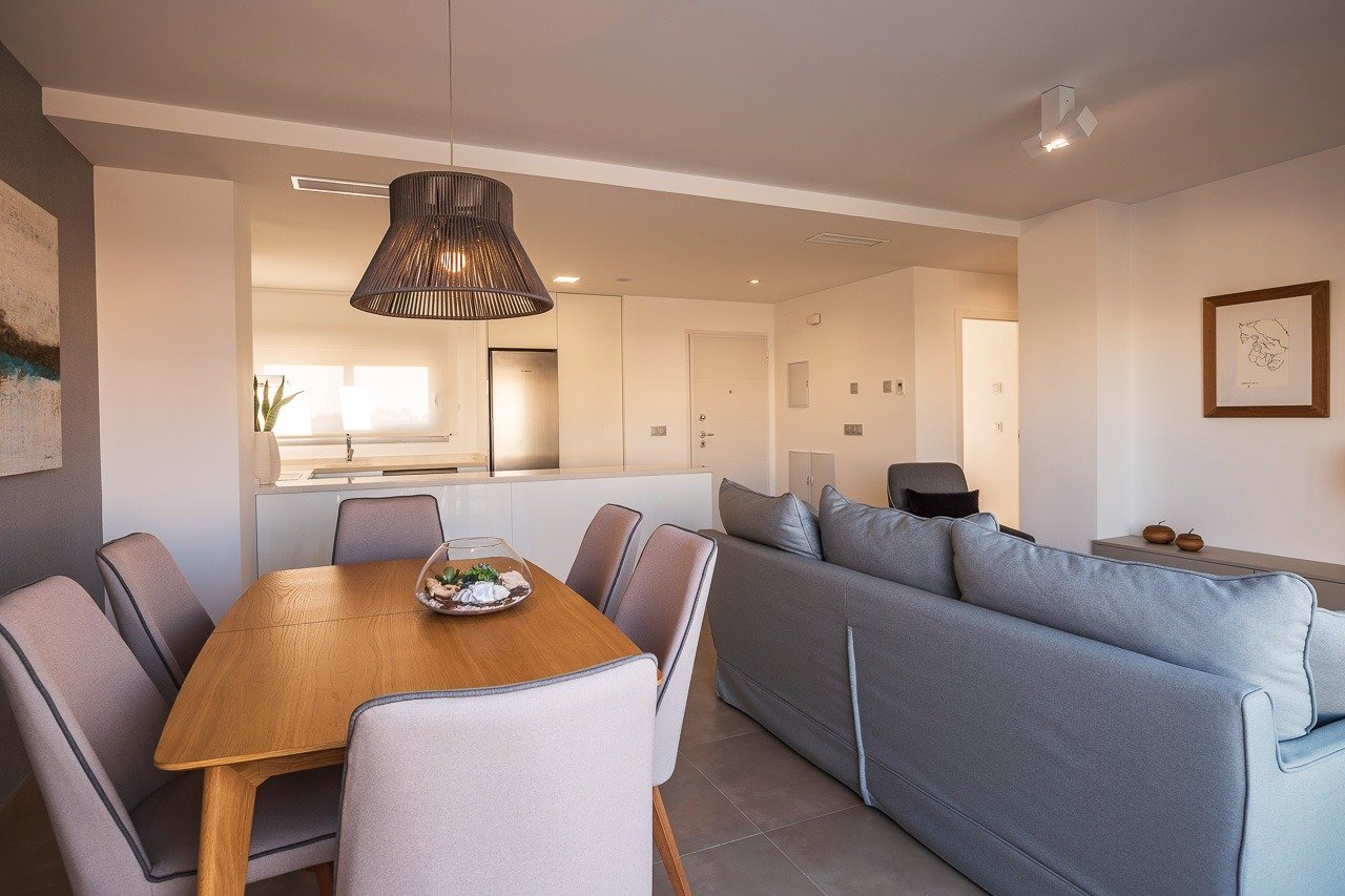 New build residential of bungalow apartments in vistabella