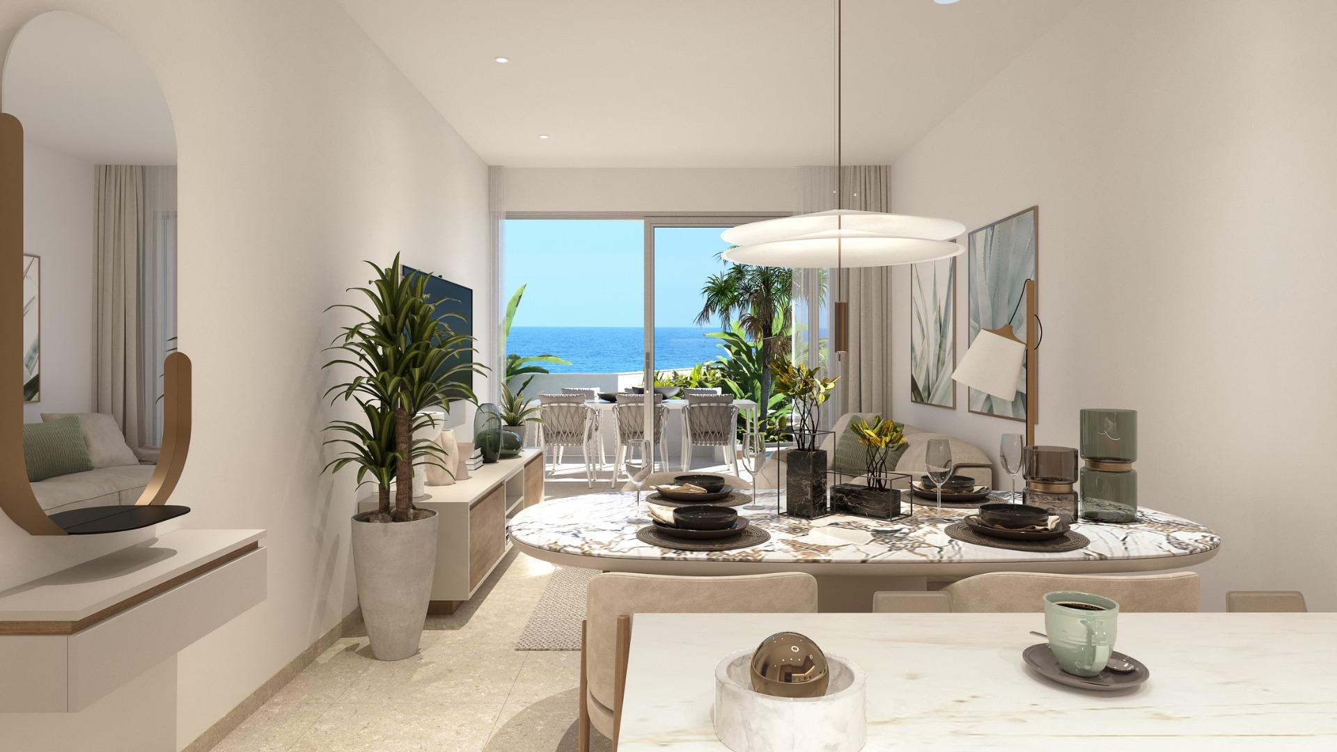 Exclusive development of 24 tourist apartments 200 metres from the sea – la torre/mil palmeras residential complex
