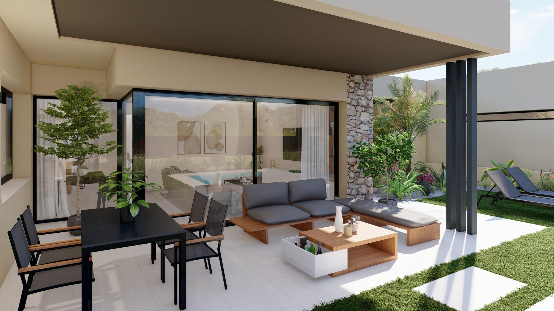 New build villas in altaona golf resort, murcia