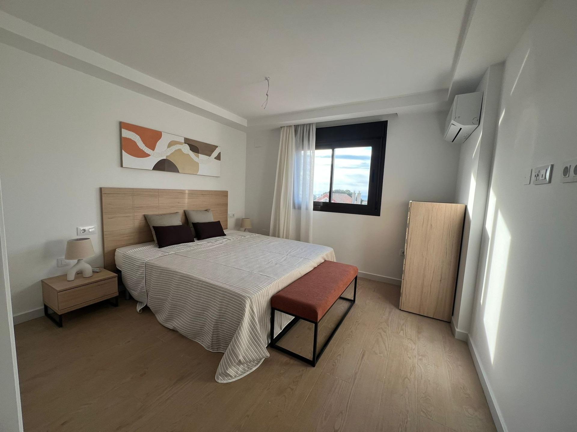 New build townhouses with sea views in portman murcia