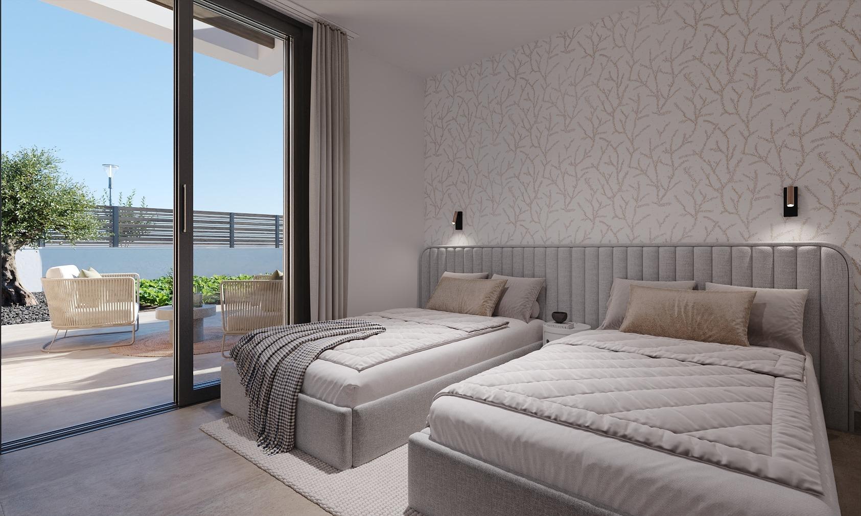 New build villas in hacienda del Álamo golf resort, murcia