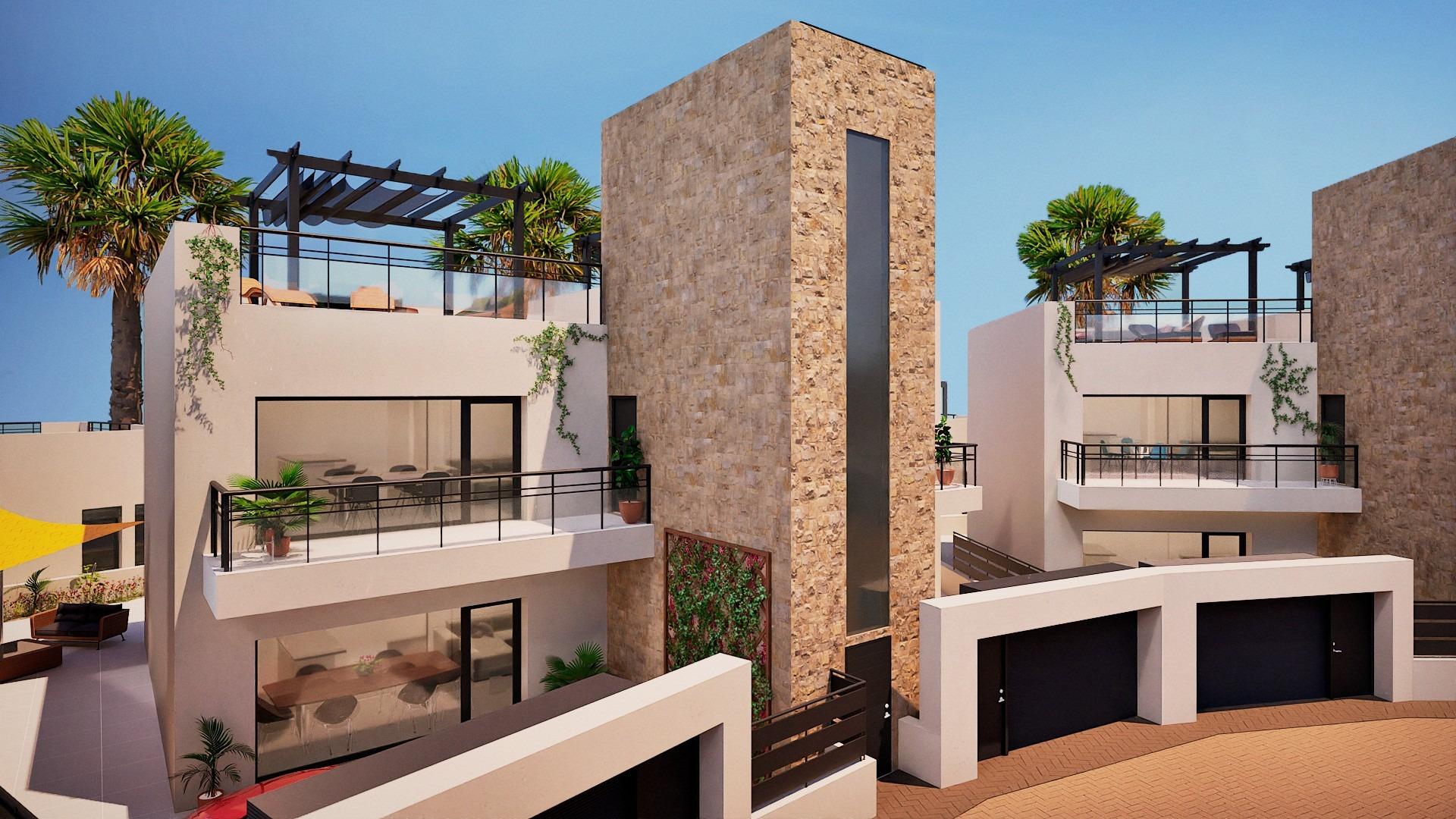 New build bungalows in fuente alamo, murcia