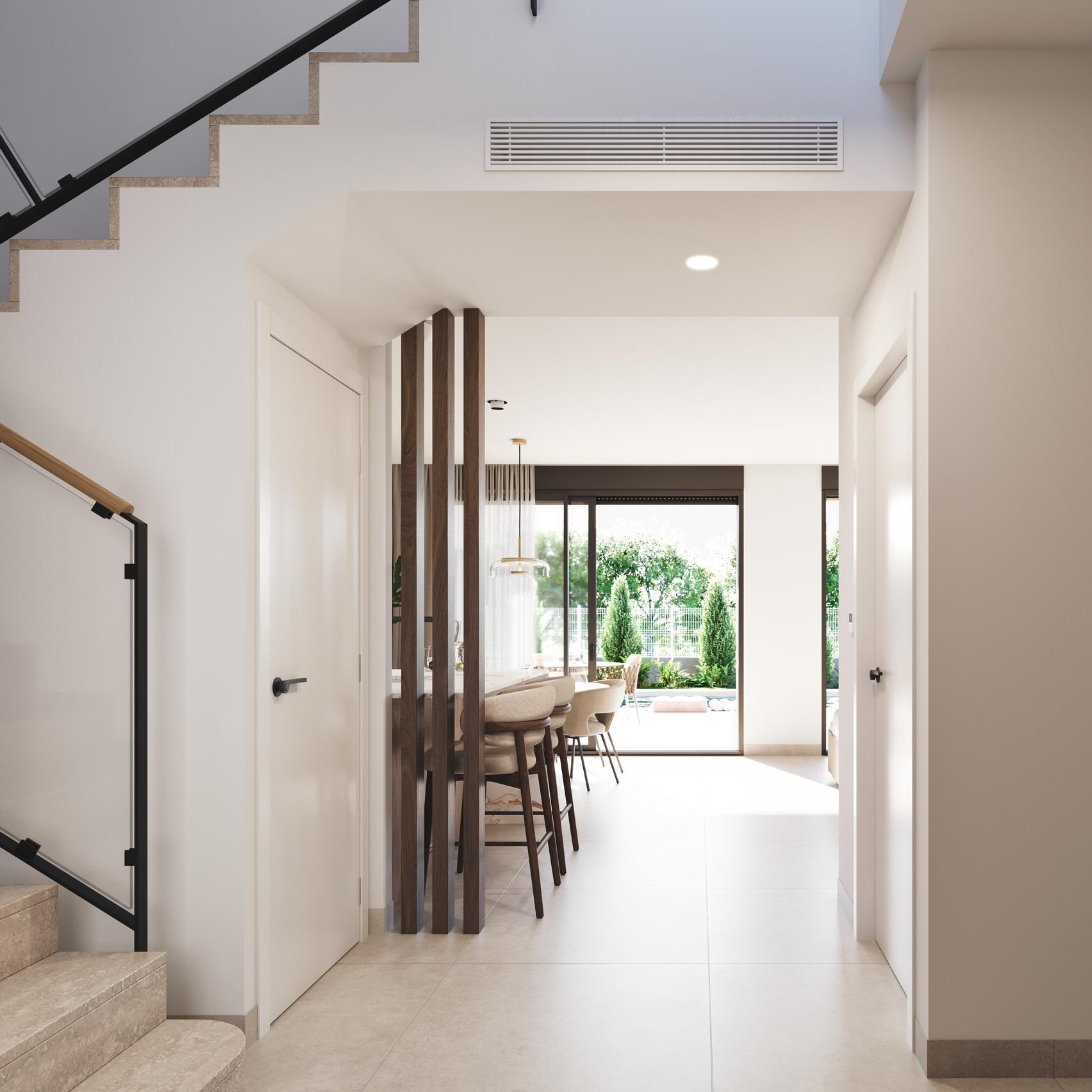 Modern new build villas near the beach in santiago de la ribera